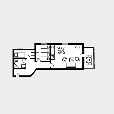 Strandvillen Binz - Ferienwohnung Mit Meerblick, 1 Schlafzimmer Und Balkon Sv-769 Exterior photo